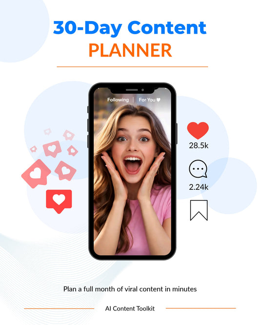 30 Day Content Planner