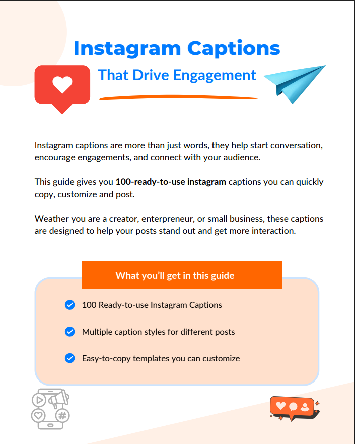Instagram Caption Templates