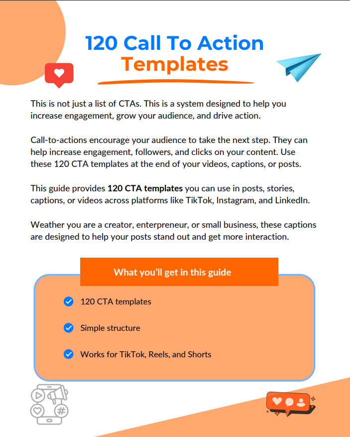 120 Call To Action Templates